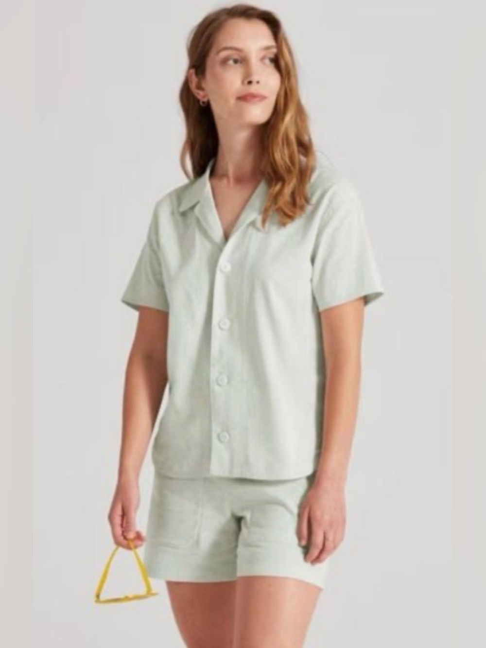 Allbirds women’s Camp Shirt in sage